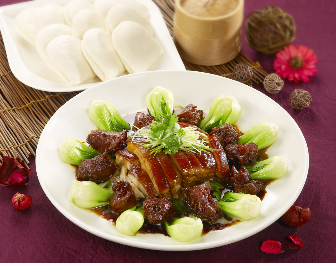 唐菜東坡煨虎掌(附餅)