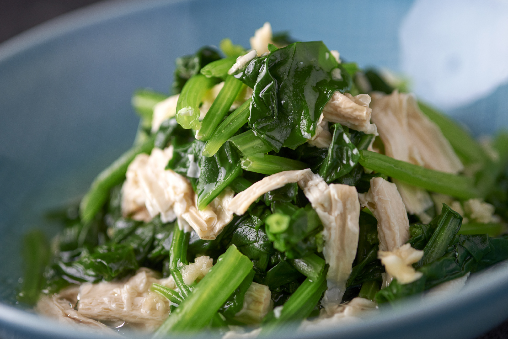 菠菜腐竹