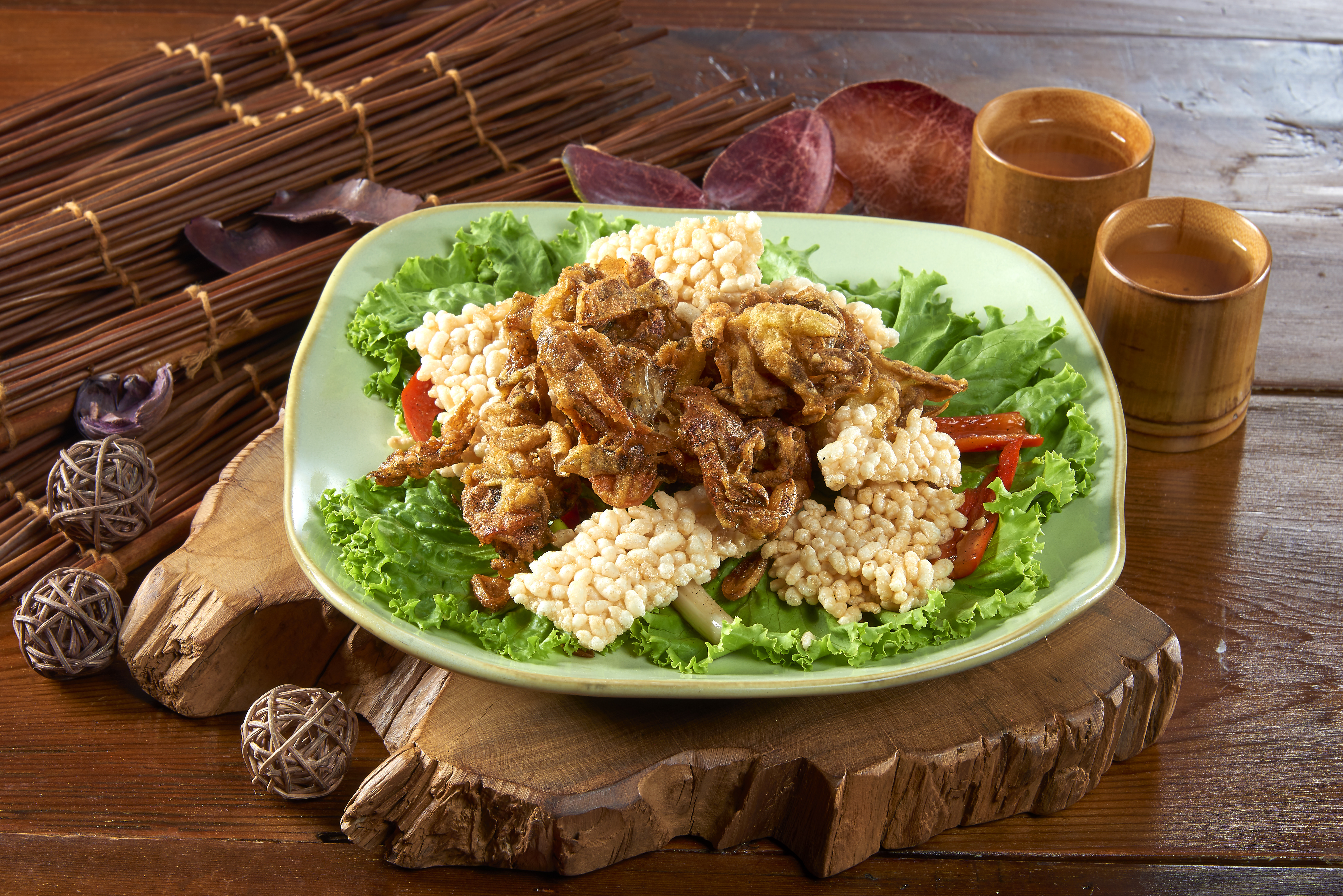 椒鹽米香軟殼蟹